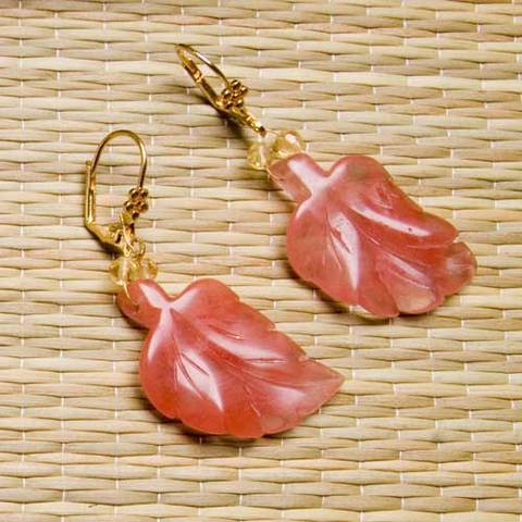 Tesser (autumn earrings)